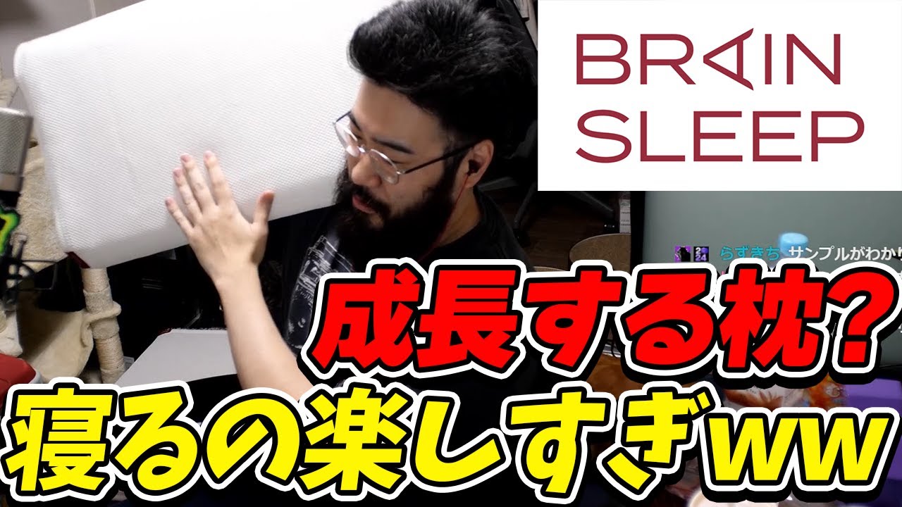 噂のブレインスリープピローを案件にも関わらず忖度なしでレビューするしんじｗ【ブレインスリープ/PR】