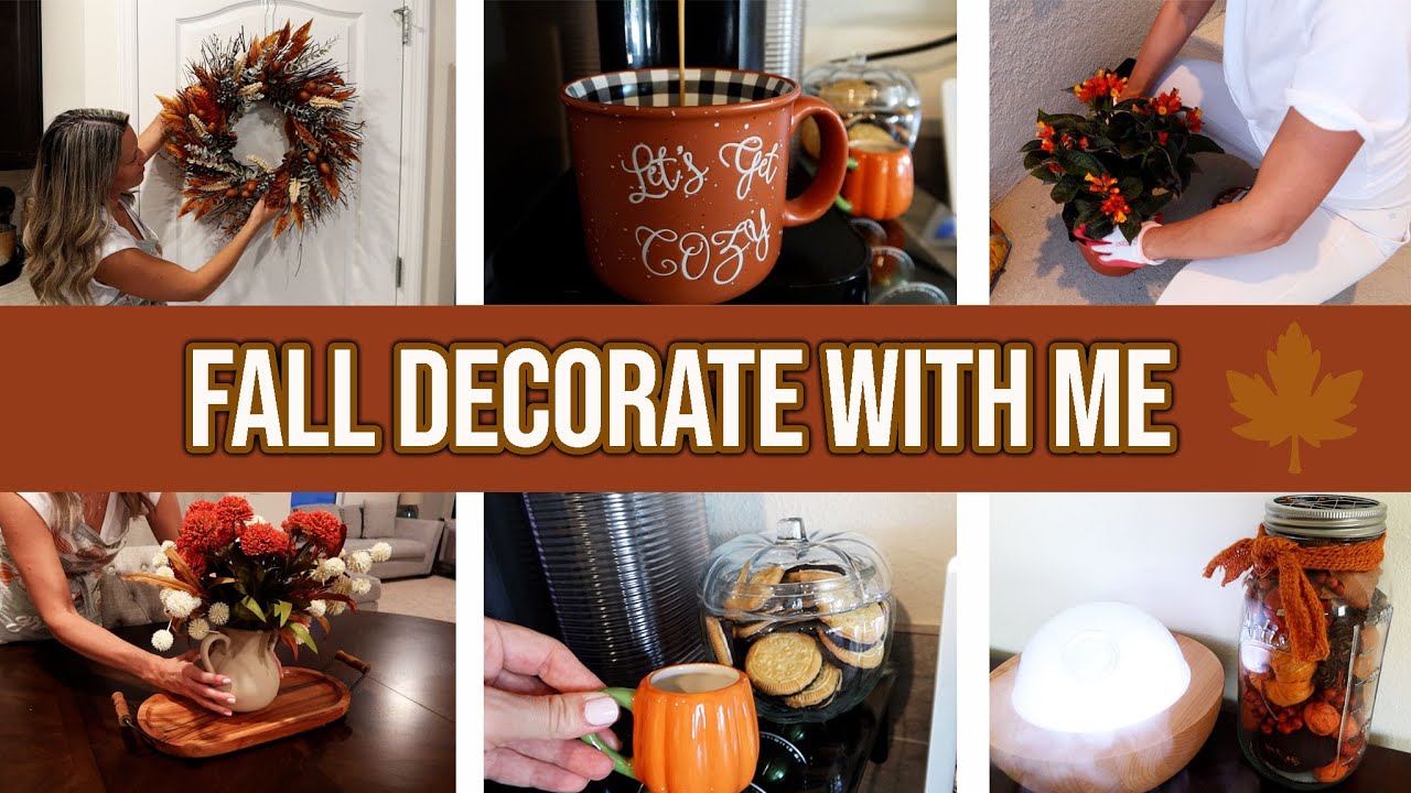 *NEW*🍁COZY FALL CLEAN & DECORATE WITH ME | HOMEMAKING MOTIVATION