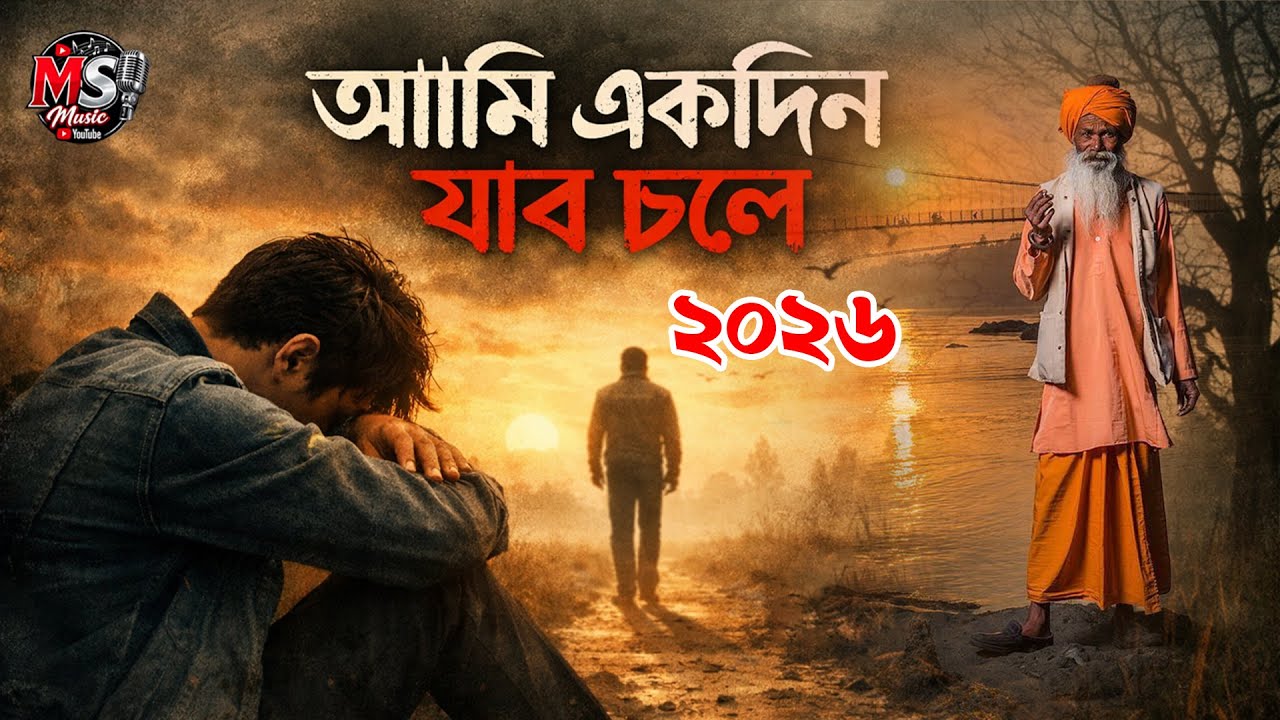 আমি একদিন যাব চলে | Bangla Folk Song | হৃদয় ছোঁয়া ফোক গান | Best Bangla Folk Song 2026 | M S Music