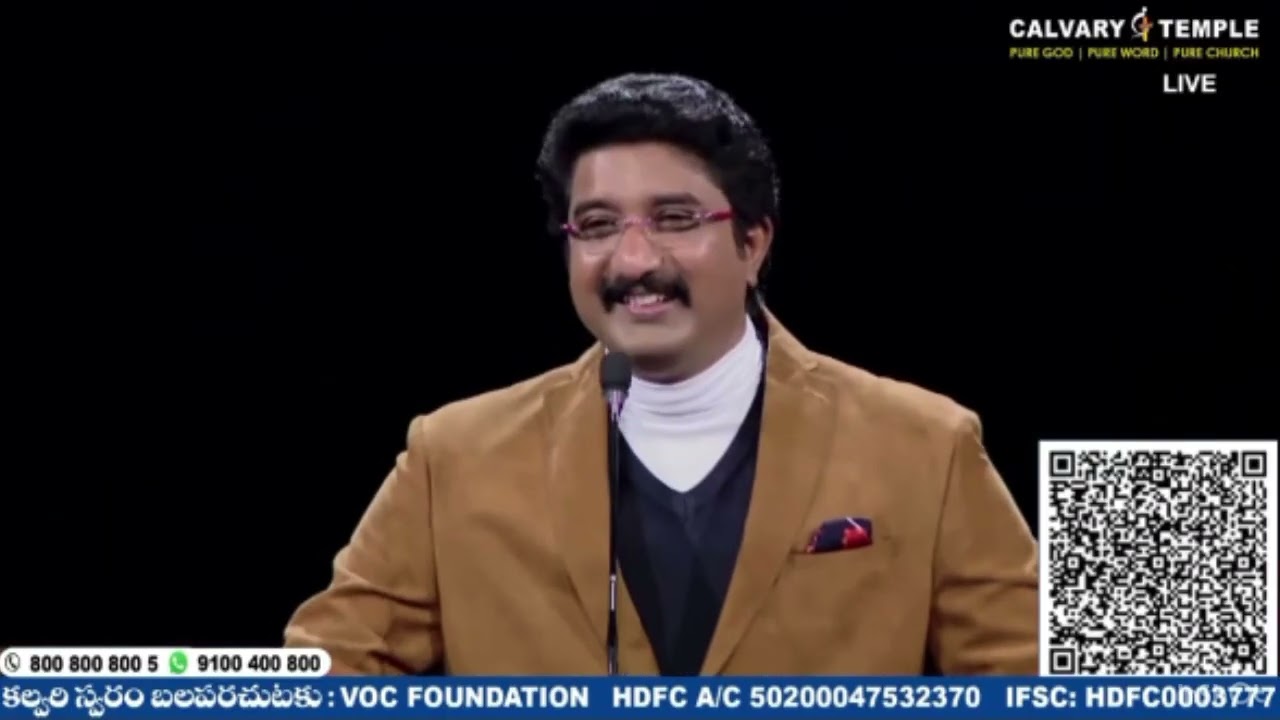 ✝️💐WORD OF GOD \\ DR SATISH KUMAR BROTHER #jesusmessagesintelugu