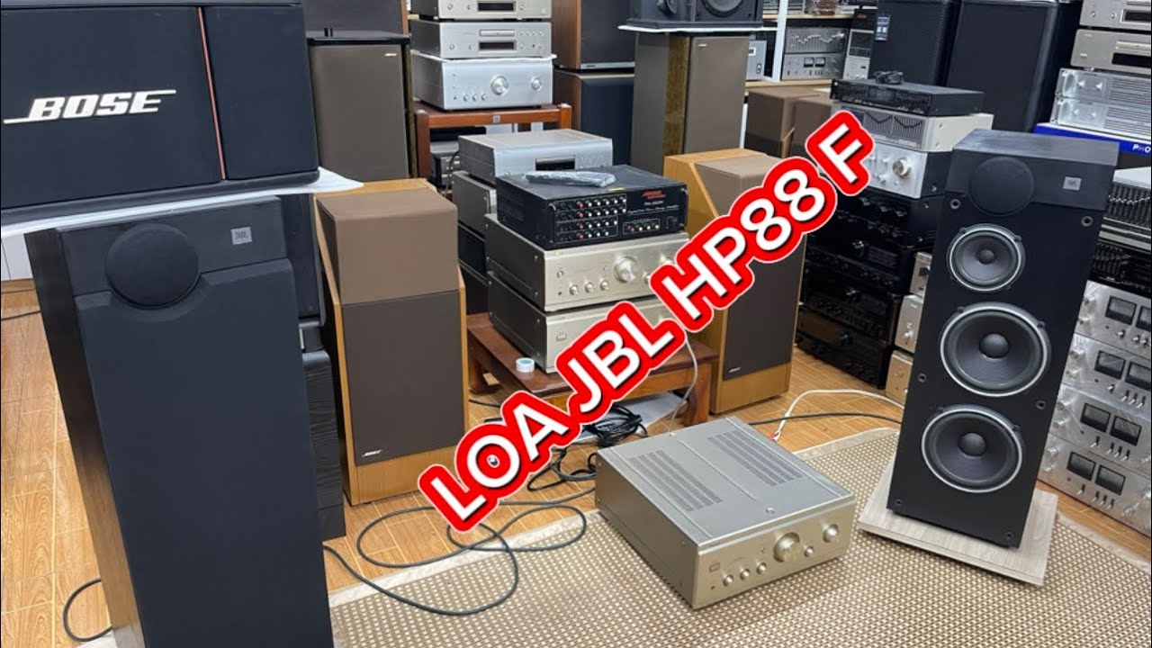 Loa Jbl Hp 88 F | Denon 930 V | Denon 2000 | Loa Bose 301 Av Monito | Eq Victor Sea 70