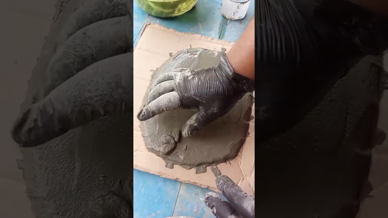 con solo cemento y arena puedes hacer una bella decoraci&oacute;n para tu hogar o  jard&iacute;n