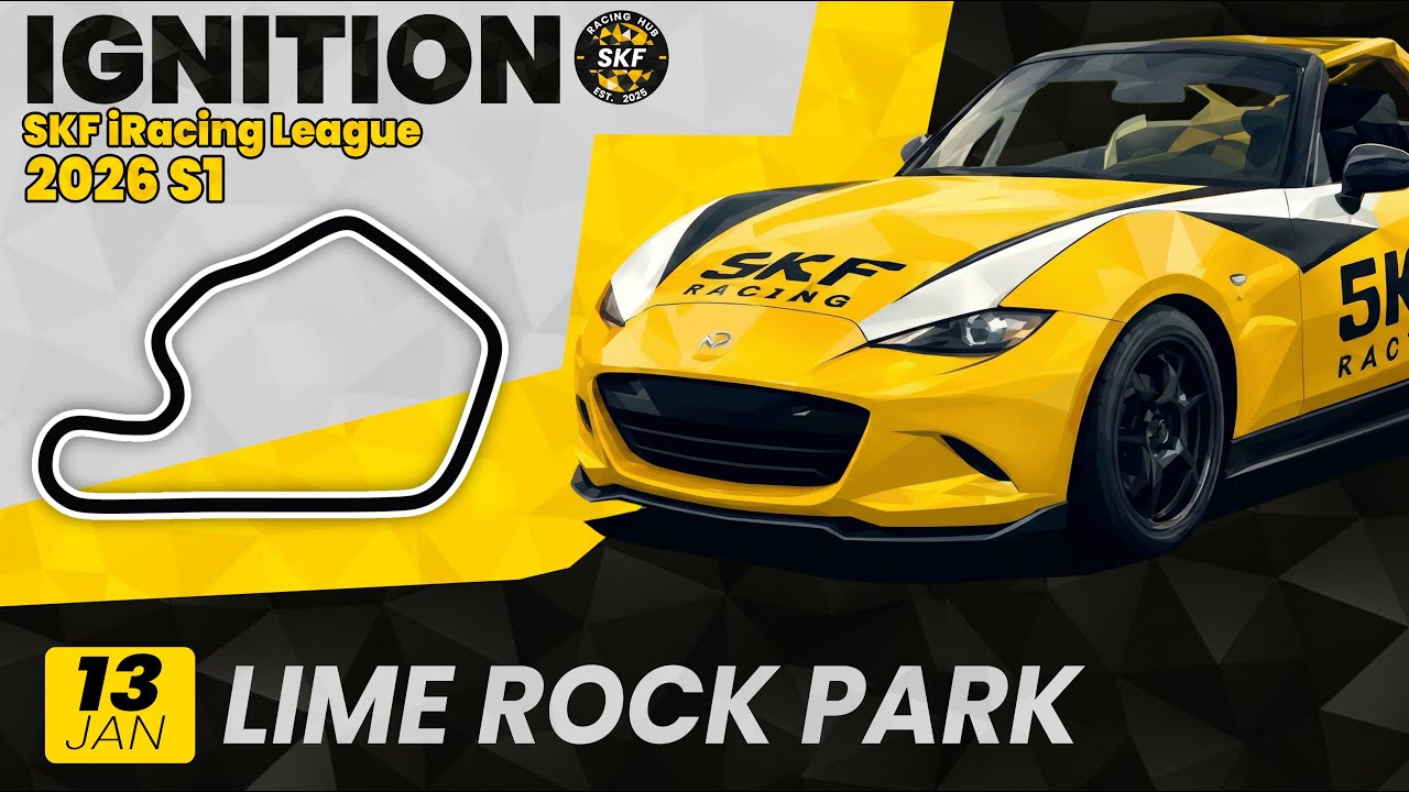SKF iRacing Ignition League 2026 S1 |  Lime Rock Park | MX-5