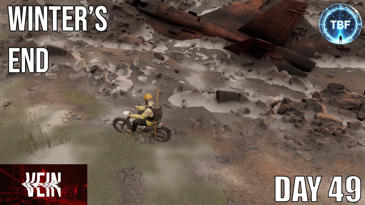We Found the Crashed Jet… But Winter Is Ending | VEIN Day 49 | [INSANE DIFFICULTY]