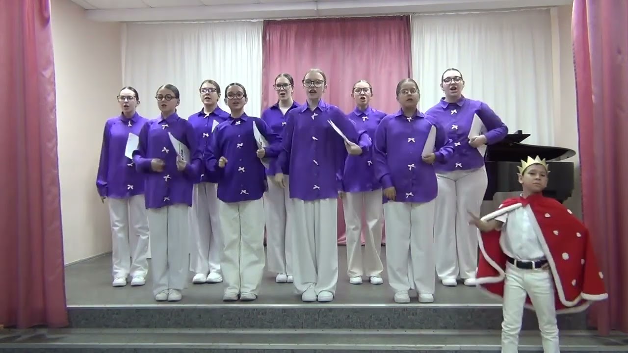 «Сцена короля и придворных» (из Бременских музыкантов)