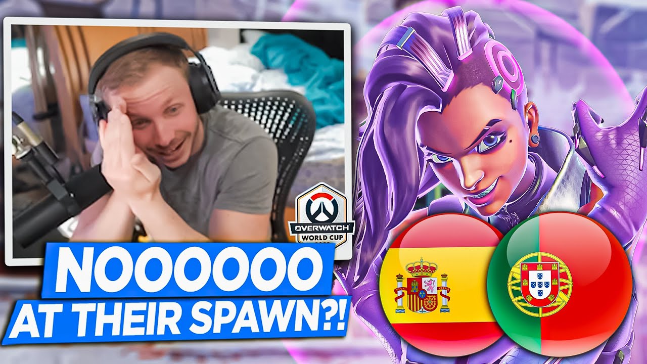 Jay3 Reacts to Spain VS Portugal | Overwatch 2 World Cup 2023 Qualifiers | Week 2