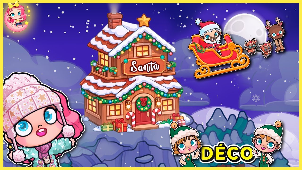 🎄🏗️ Je construis l’Atelier du Père Noël depuis ZÉRO | Avatar World 🌙✨ DÉCORATION