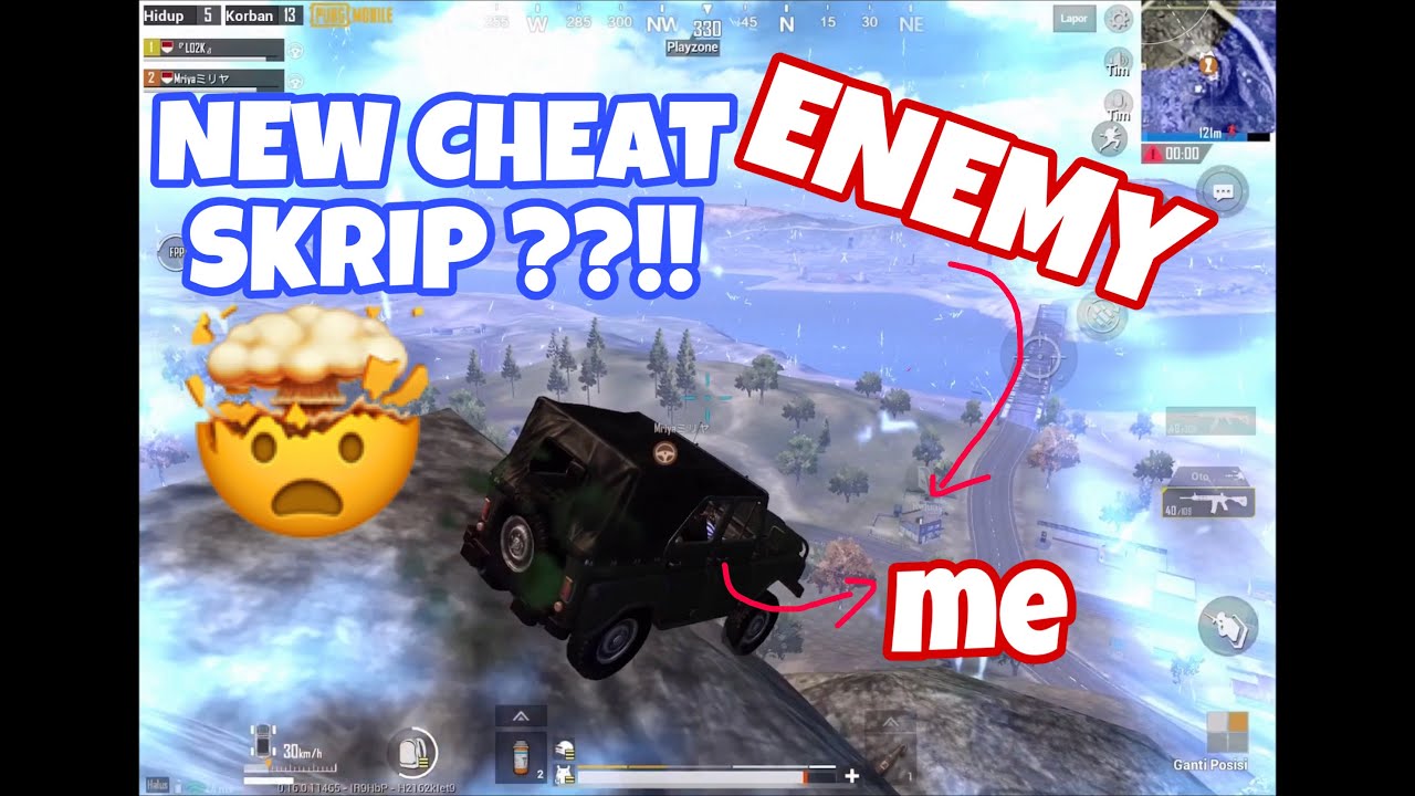 NEW CHEAT SKRIP???|BLUEZONE???|LO2k DUOVSDUO ERANGEL|PUBG MOBILE