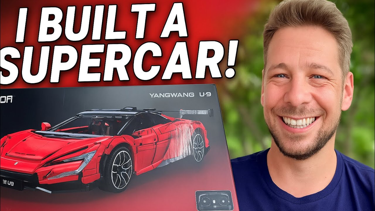 CaDA C64011W review - CaDA Yangwang U9 - Hypercar - 3671 pieces