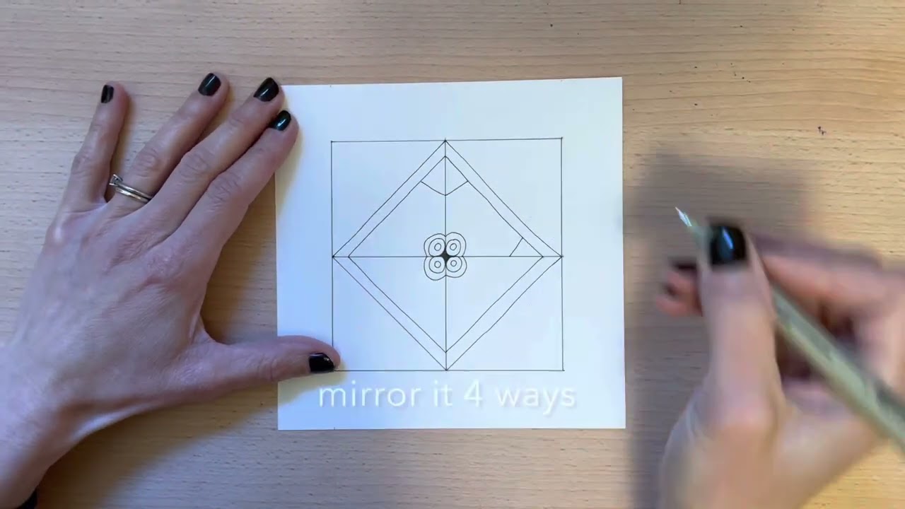 Rhythmic Drawing: Inspired by a Kaleidoscope
