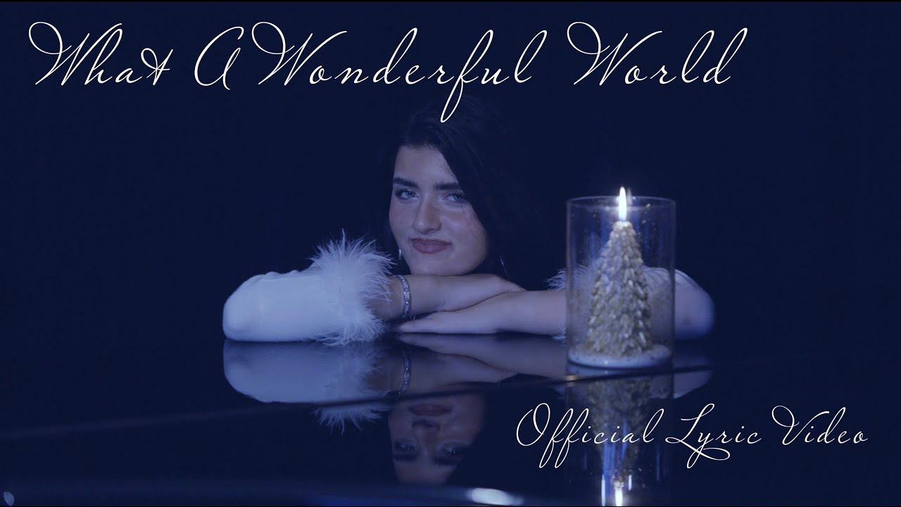 What A Wonderful World by Angelina Jordan (Official Lyric Video)