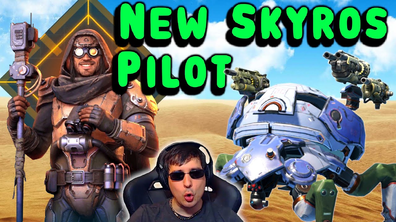 Командная игра в FFA? Новый легендарный геймплей War Robots для Skyros 8.1 (WR)
