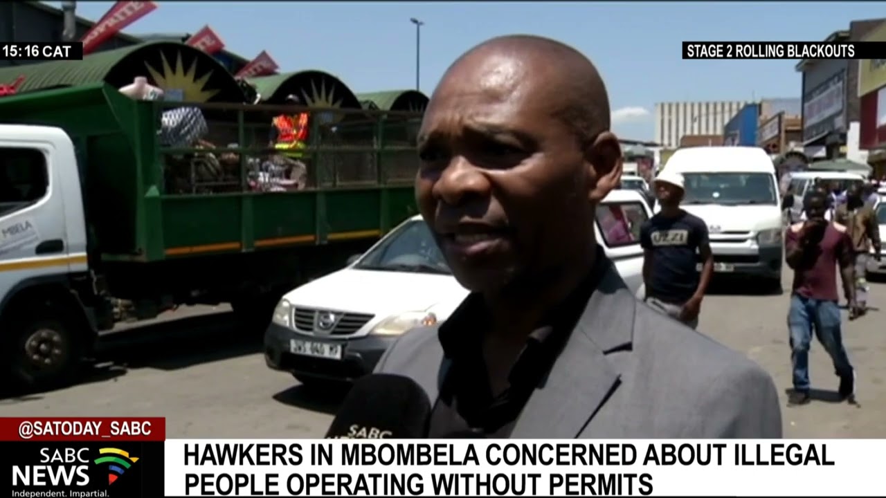 Hawkers in Mbombela concerned about illegal people operating without permits