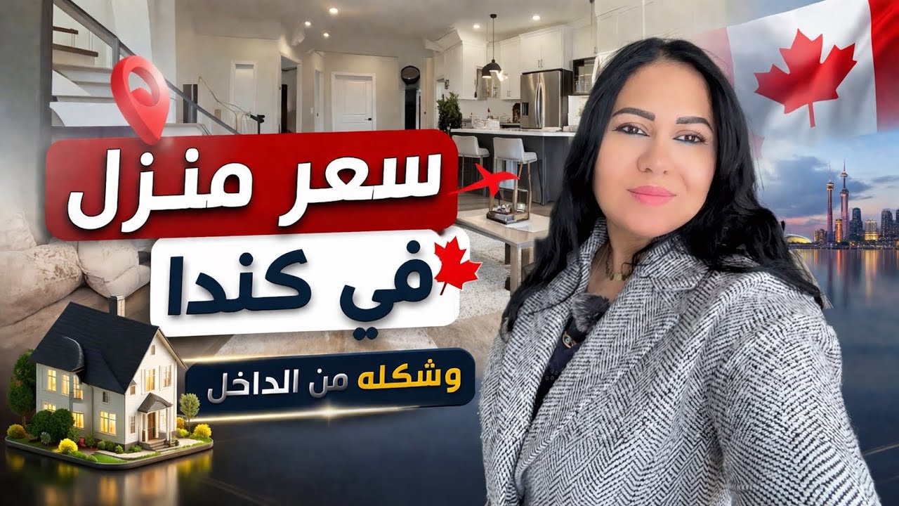 هنتفرج علي منزلين ونعرف اسعارهم 🤩🏡📪#كندا #مهاجرين 
