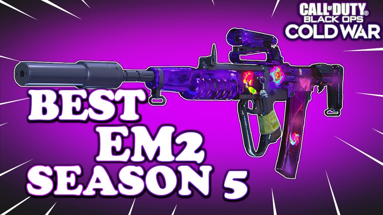 EM2 is Actually Overpowered After Nerf! | Best EM2 Class in Cold War Season 5