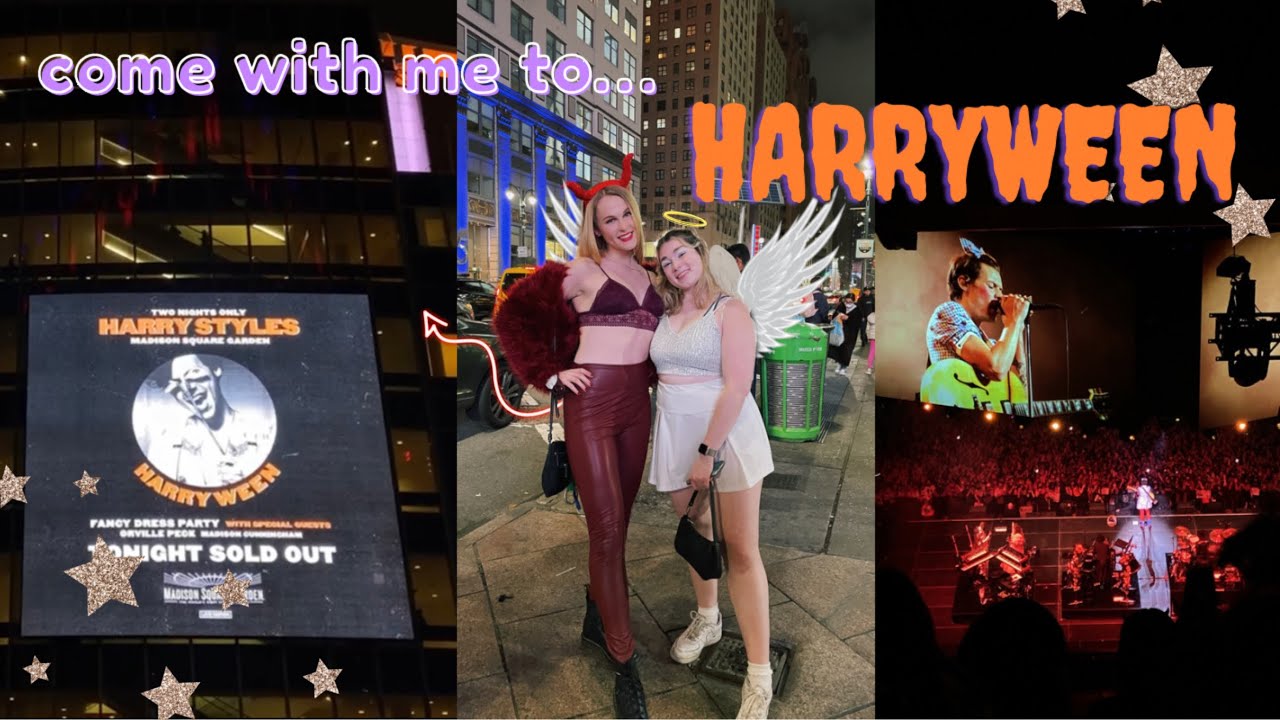 HARRYWEEN NIGHT 1 VLOG | seeing Harry Styles in NYC