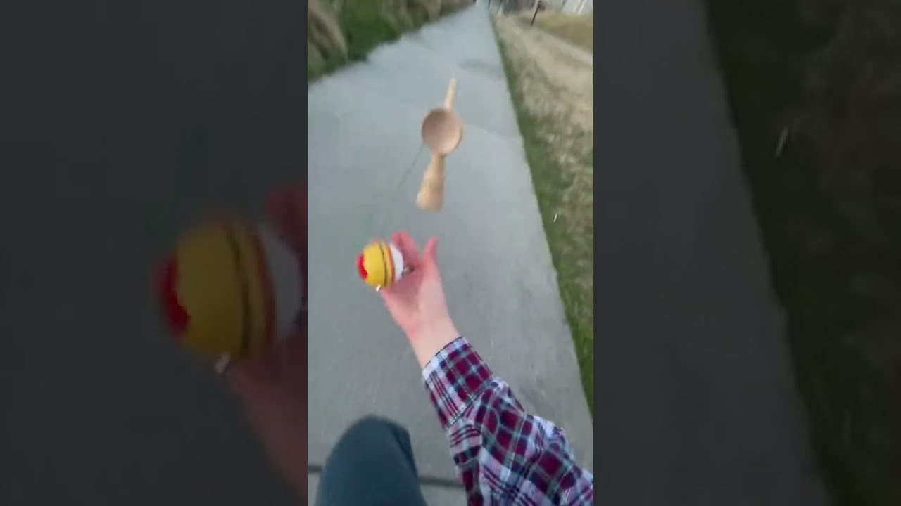 This trick is wild!😵&zwj;💫🔥🌀 #kendama #fyp #viral