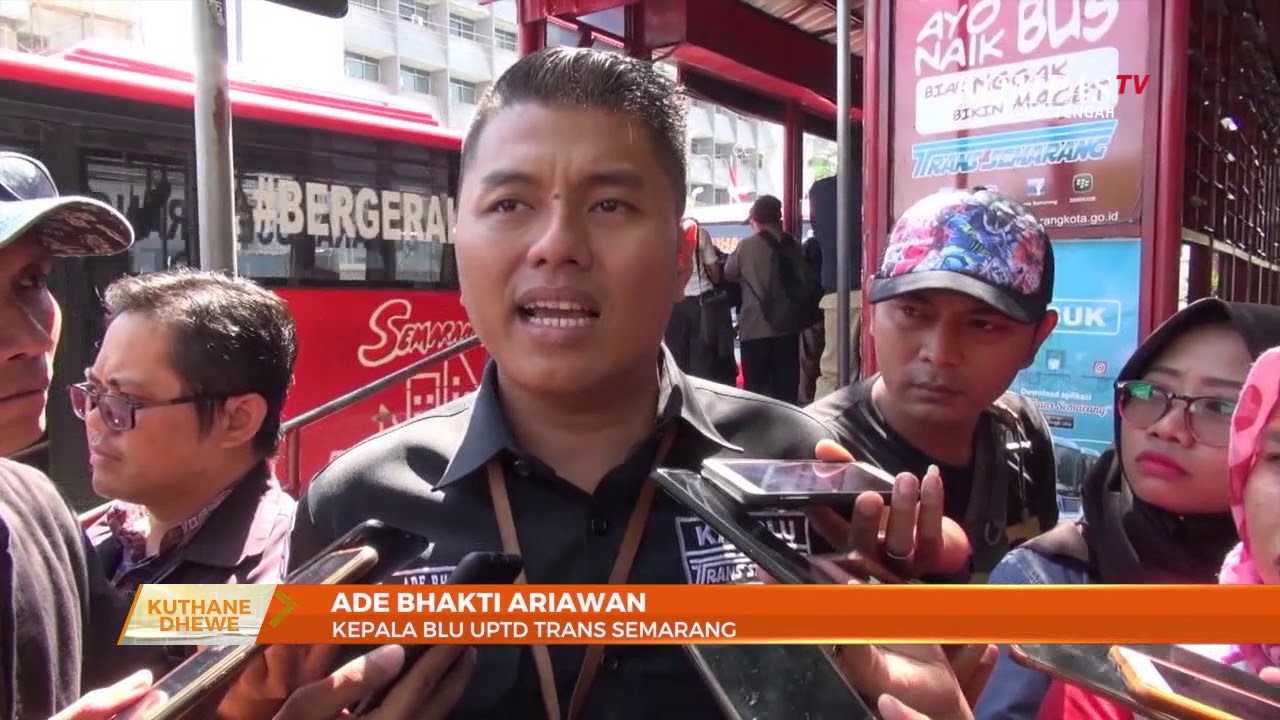 BLU UPTD TRANS SEMARANG NGGELAR SIDAK PENGECEKAN TIKET PENUMPANG