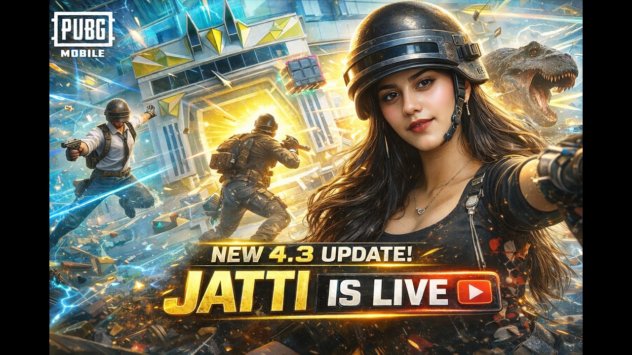 BGMI NEW UPDATE 4.3 | JaTTi is LIVE WITH FACECAM |#bgmilive #girlgamer #pubgmobile
