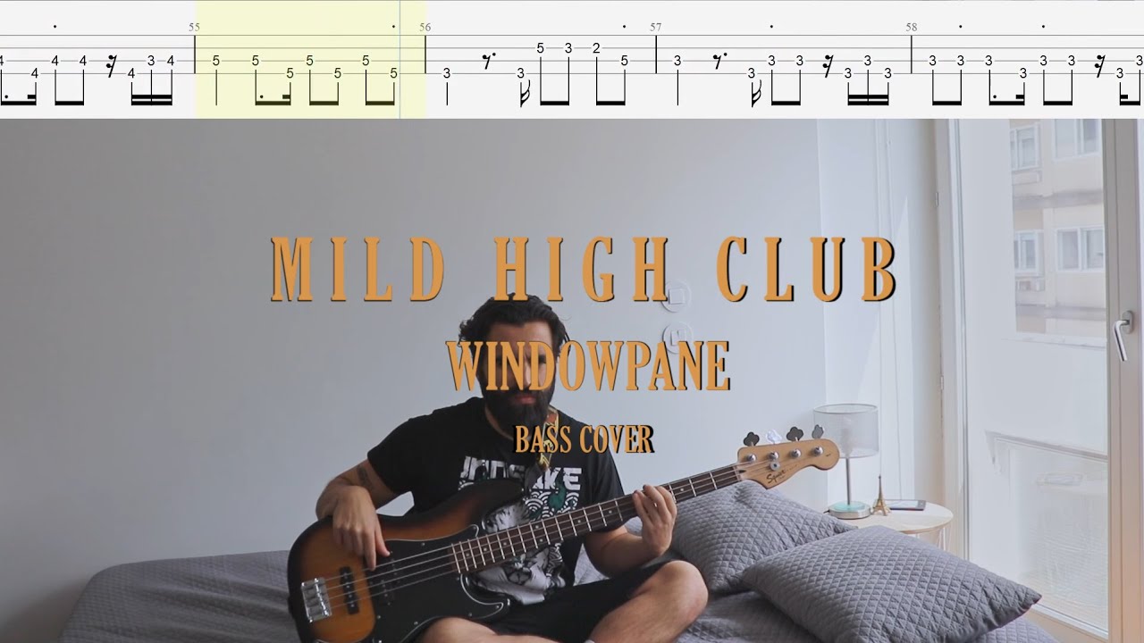 Mild High Club // Windowpane [Bass Cover + Tabs]