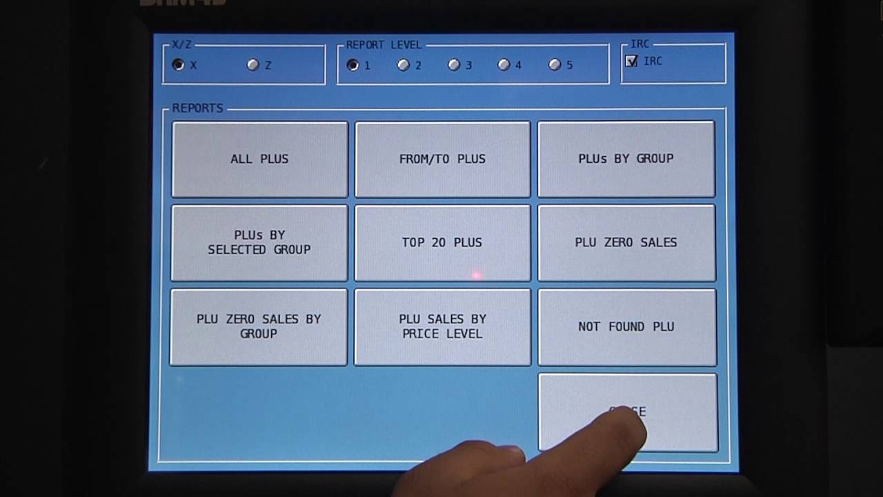 WriteTouch POS - SPS 2000 - Reporting  - Video Reference Guide