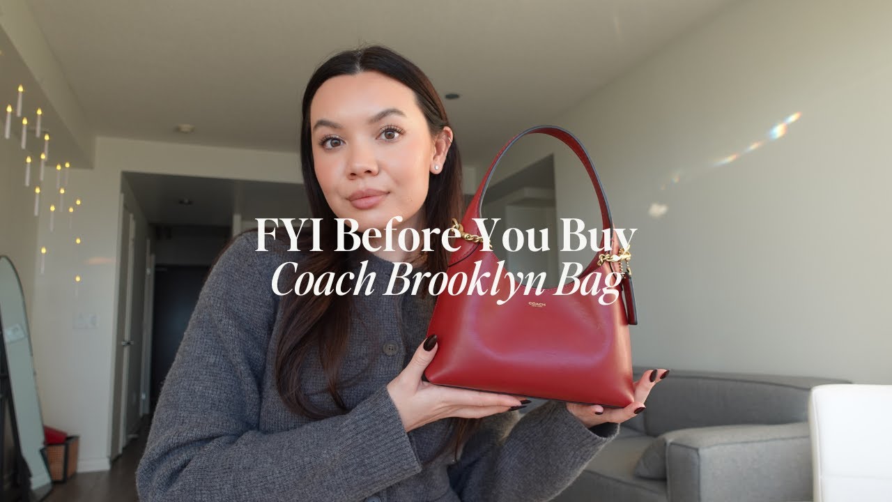 ИНФОРМАЦИЯ ПЕРЕД ПОКУПКОЙ | СУМКА COACH BROOKLYN