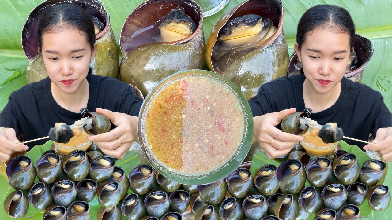 กินต้มหอยปังปังน้ำจิ้มขีงกันจ้า แช่บคักเด้อ