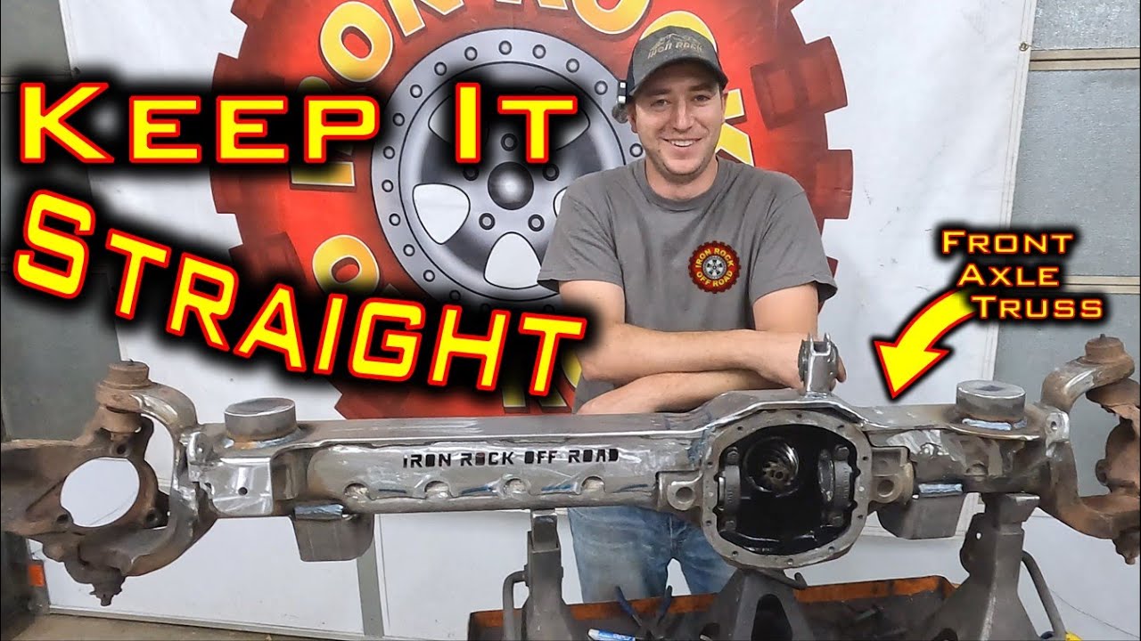 Ферма WJ Dana 30 Over Axle — выпрямите свою D30 и сохраните ее в таком состоянии!