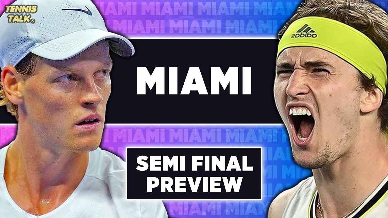 Sinner vs Zverev | ATP Miami 2026 SF | Tennis Talk Preview