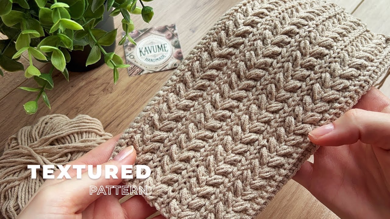 🧶🌾 Textured pattern 