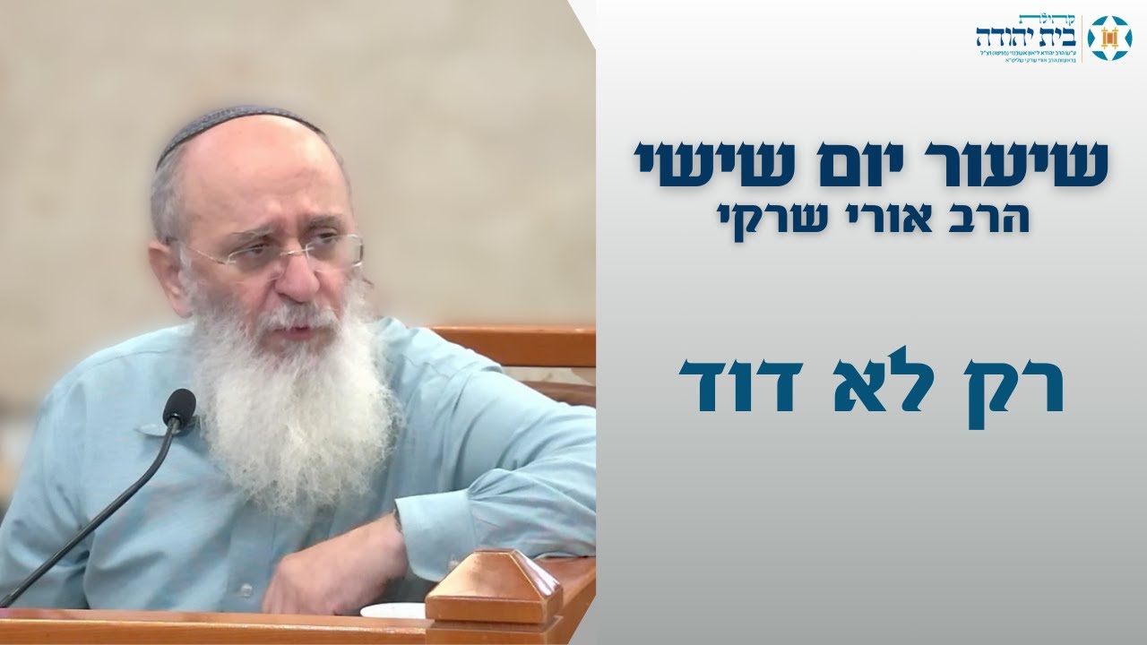 רק לא דוד