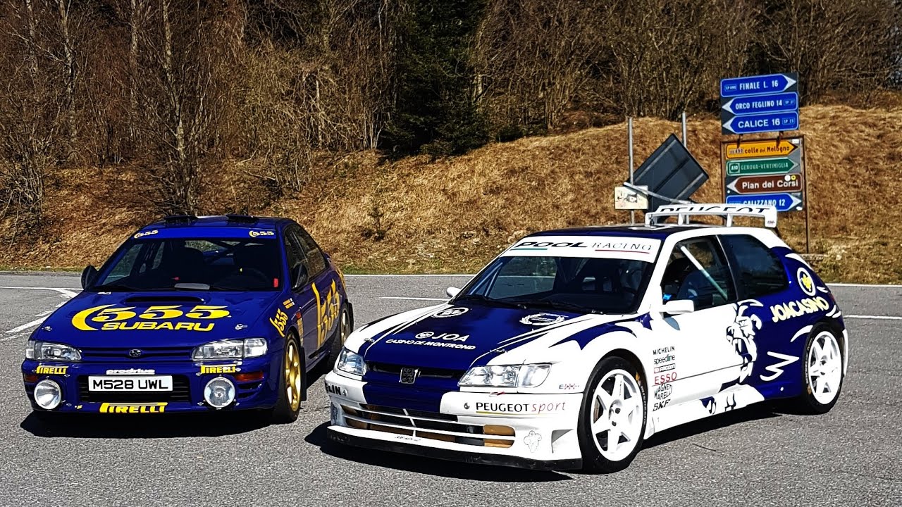 SUPER TEST - PEUGEOT 306 MAXI & SUBARU IMPREZA 555