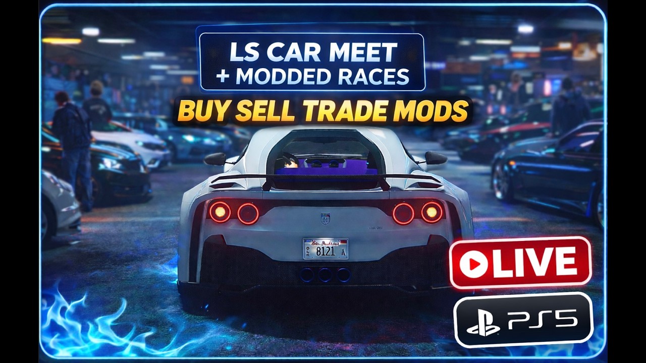 LS CAR MEET💰🫱🏽‍🫲🏾🚘 GTA 5 | LSCM | *PS5*