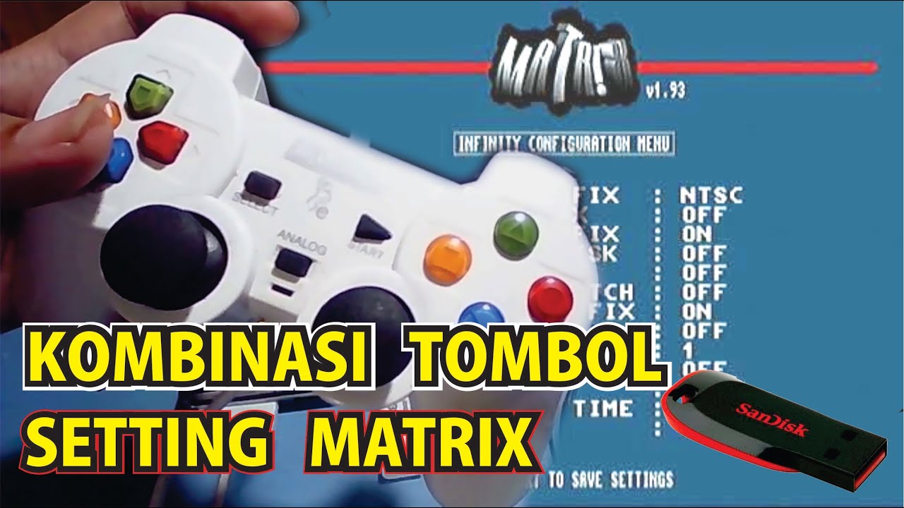 setting matrix playstation 2 dan penjelasannya