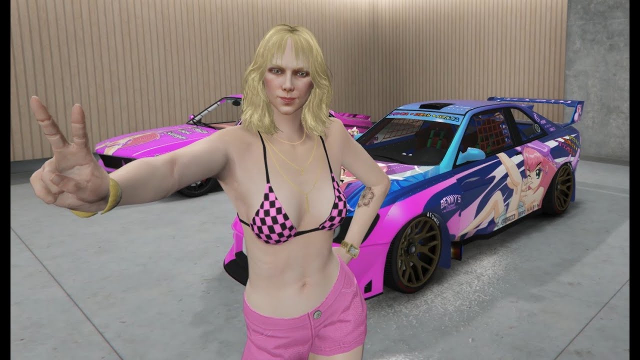 Mis Autos Otaku de Princess Robot Bubblegum en GTA Online 😎✨❤️ Parte 1