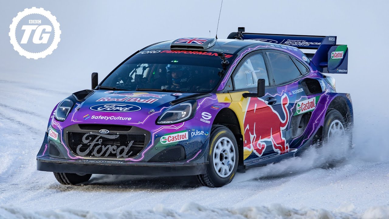 Behind The Scenes: Capturing the Ford Puma Hybrid Rally1 on a Drone | Top Gear Series 32