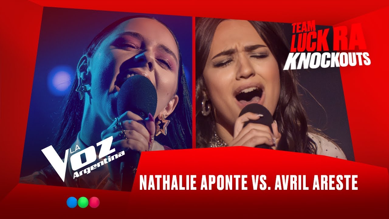 Nathalie Aponte vs. Avril Areste - Team Luck Ra - Knockouts - La Voz Argentina 2025