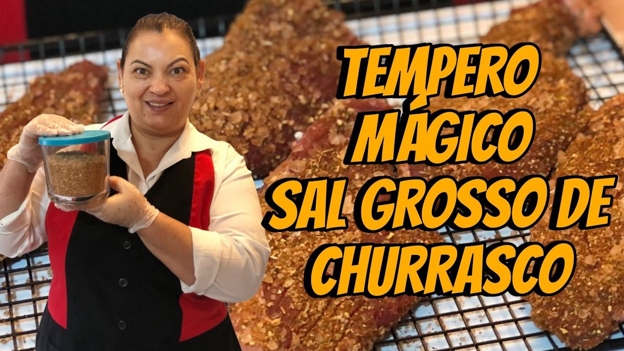 COMO FAZER SAL GROSSO DE CHURRASCO 
