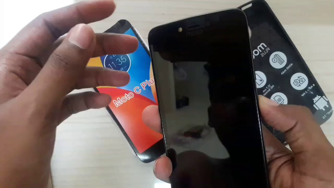 Moto C Plus Unboxing and Setup