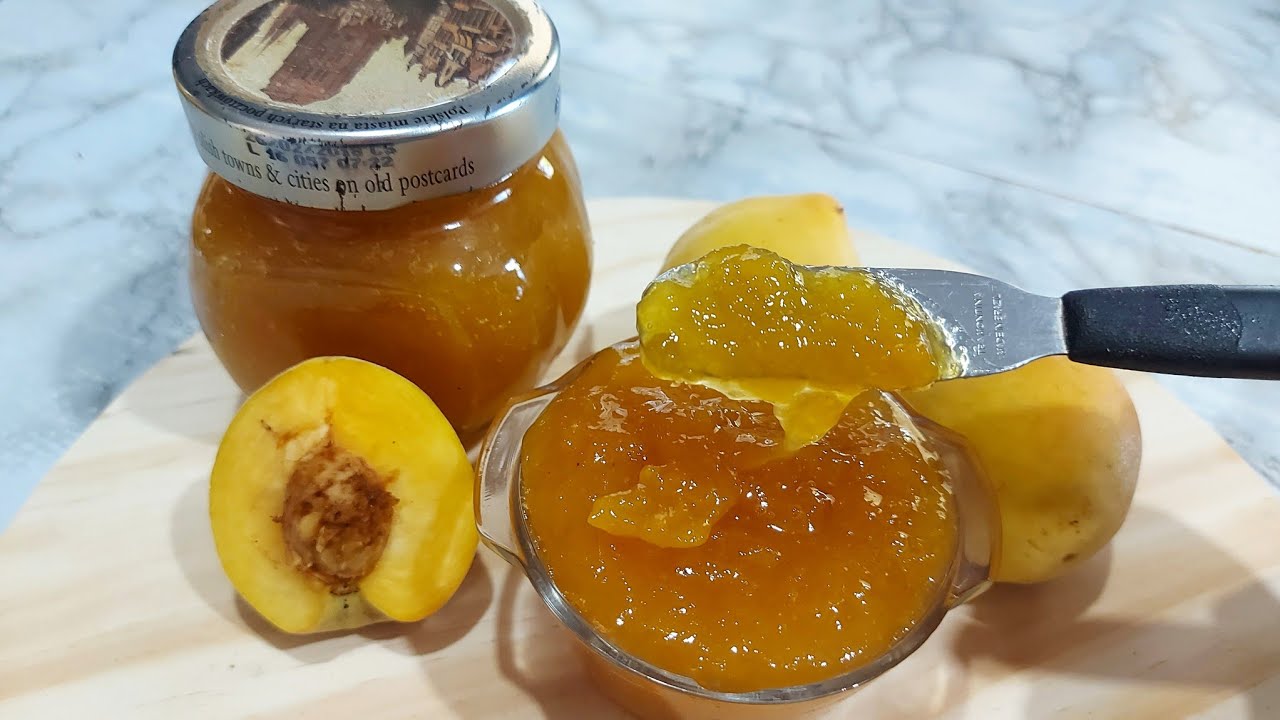 COMO FAZER A MELHOR E MAIS FÁCIL GELEIA DE PÊSSEGO 🍑