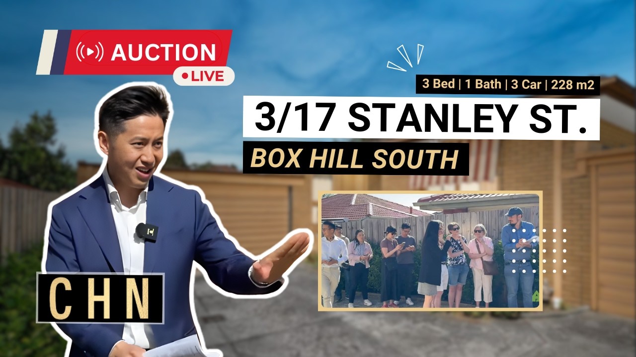 Live Auction @ 3/17 Stanley Street, Box Hill South