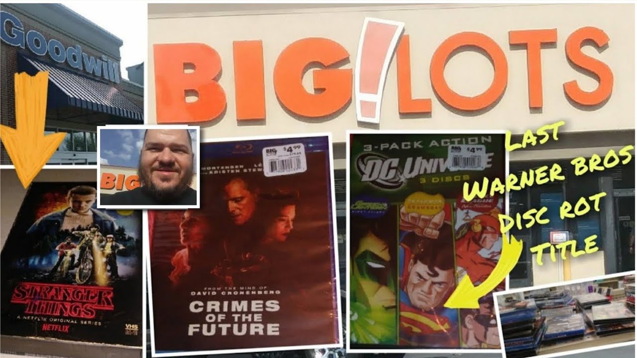 Done With Warner Brothers Disc Rot Affected Titles? - Big Lots Has A New Release? #physicalmedia