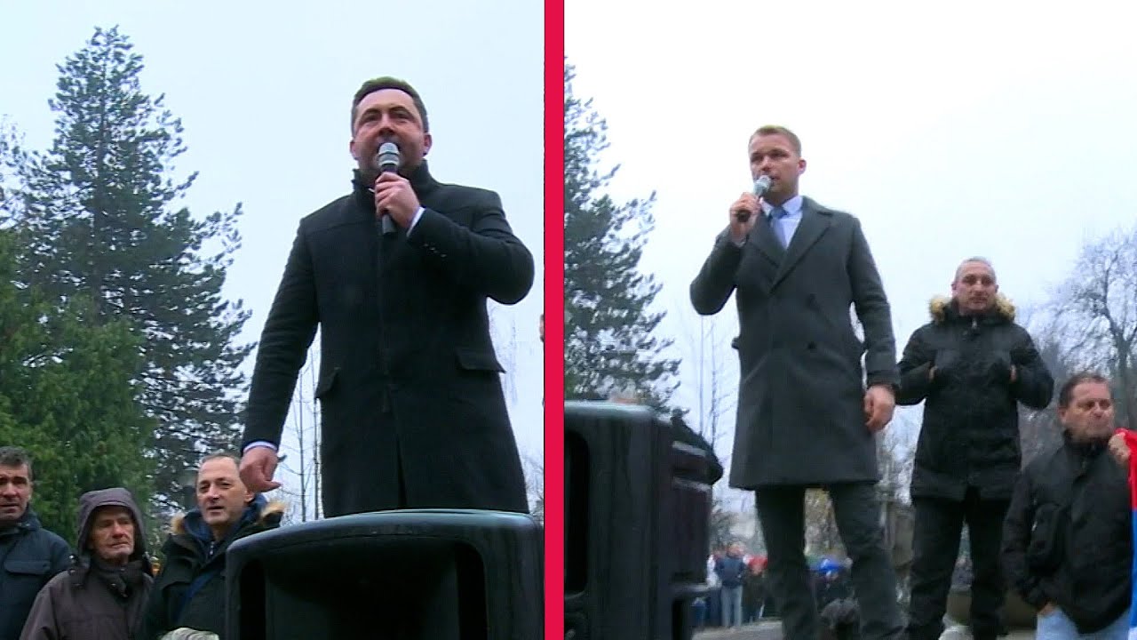 PROTEST GRAĐANA ISPRED NSRS: Povucite sporne zakone nećemo stati!