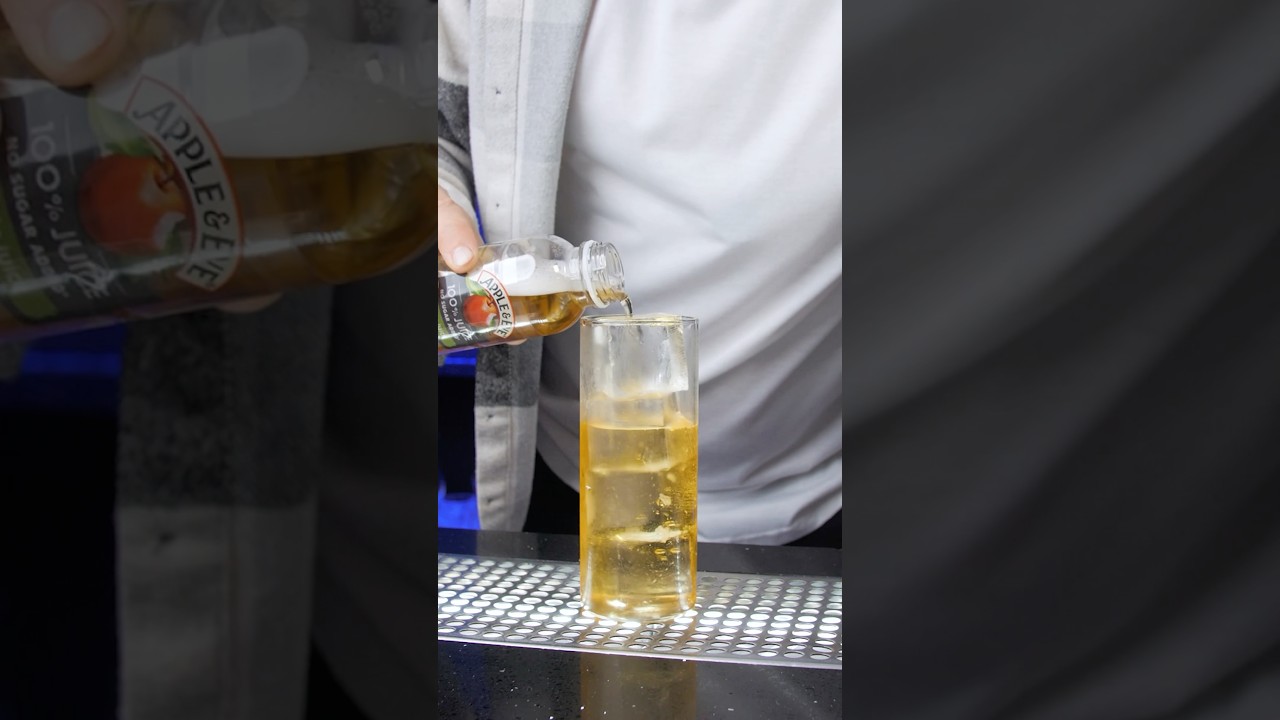 Whiskey and Apple Juice? 🍎🥃