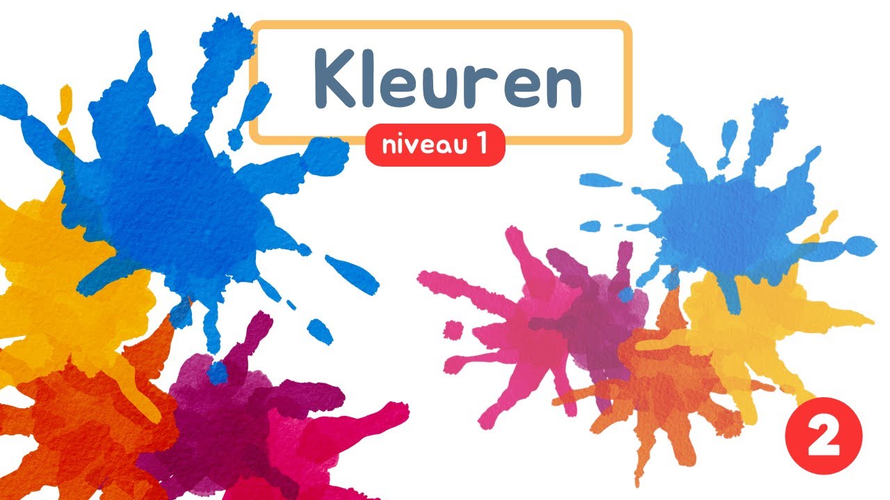 Thema 2 | Kleuren | Woordenschat | Niveau 1