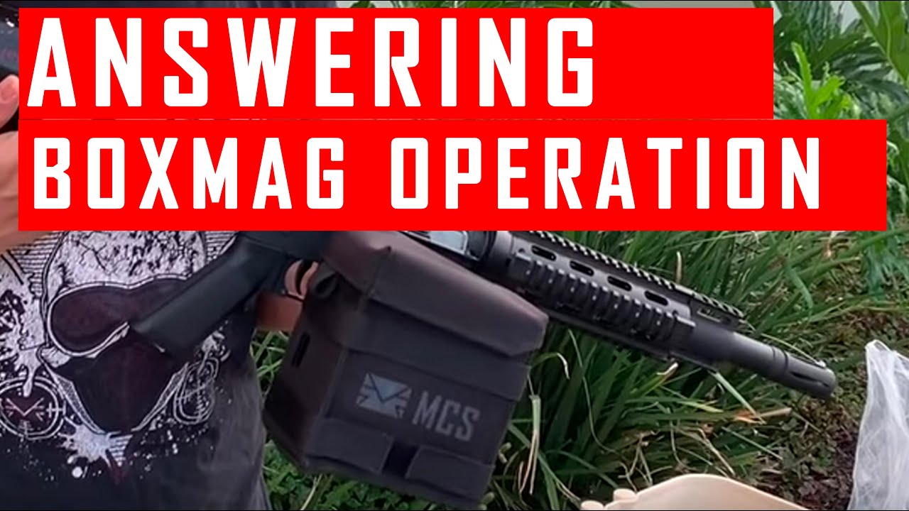 Answering operation concerns regarding DEFCON’s review on MCS box magazine