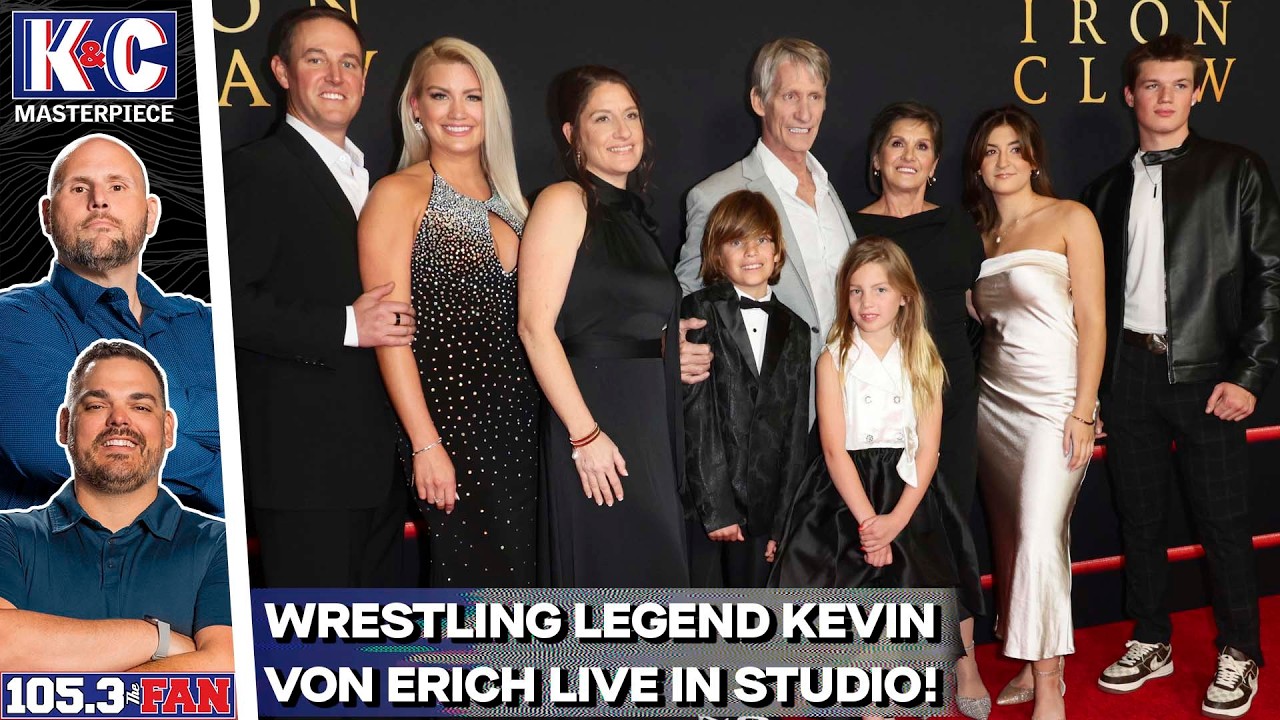 Texas Wrestling Legend Kevin Von Erich Live In Studio | K&C Masterpiece