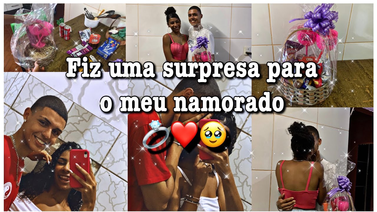 Fiz uma surpresa para o meu namorado 💍❤️‍🩹🥹/dia dos namorados ✨🤍