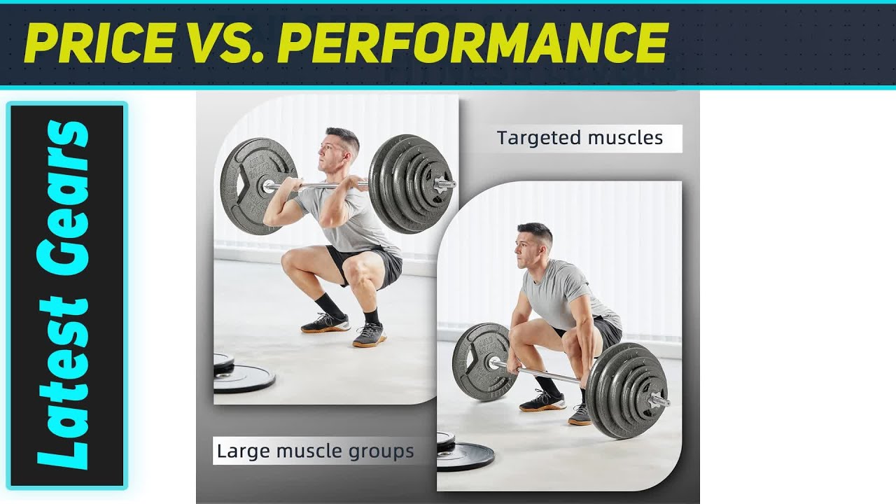 Набор гантелей и штанг Fitvids: невероятная мощность для домашнего спортзала!