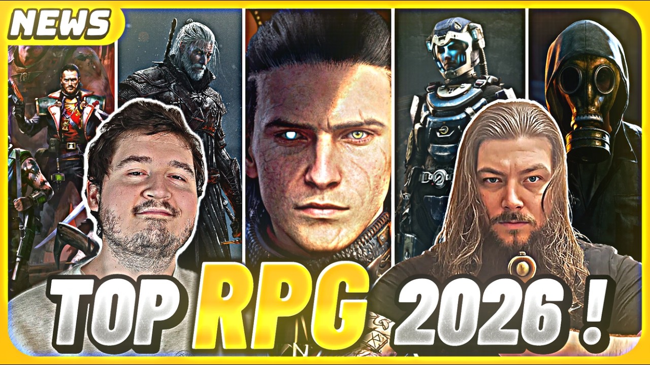LES RPG LES PLUS ATTENDUS DE 2026… ET CERTAINS VONT VOUS SURPRENDRE !